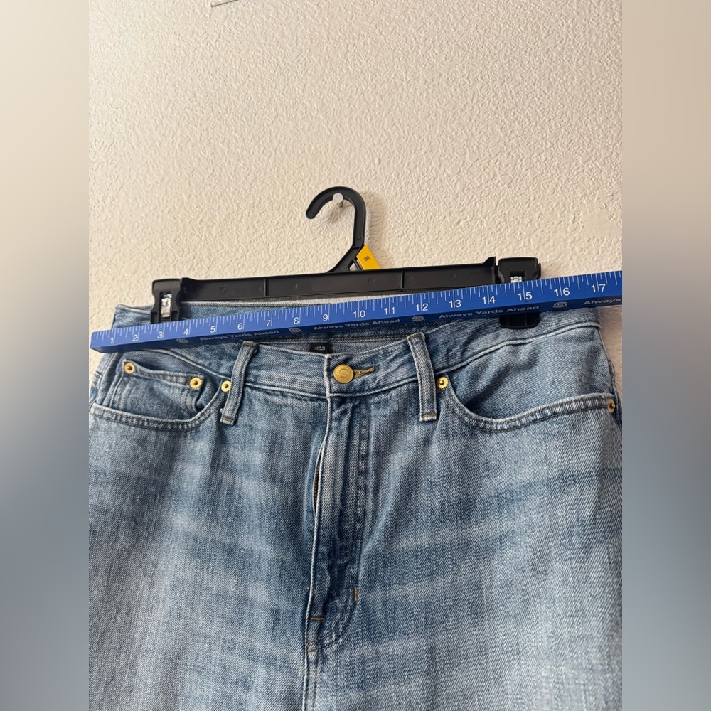 Light Blue Wide Leg Jeans - Picture 4 of 6